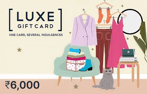 Luxe Gift Card 6000 INR Luxe Gift Card 6000 INR