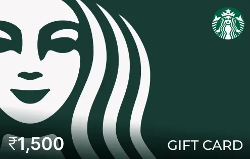 Starbucks 1500 INR