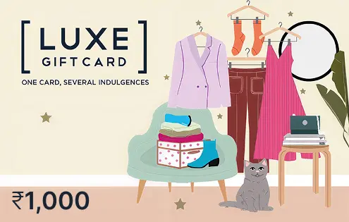 Luxe Gift Card 1000 INR Luxe Gift Card 1000 INR