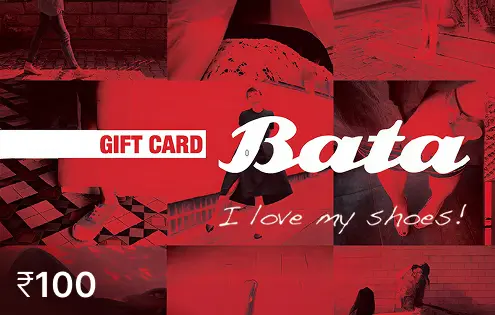 Bata Gift Card 100 INR Bata Gift Card 100 INR