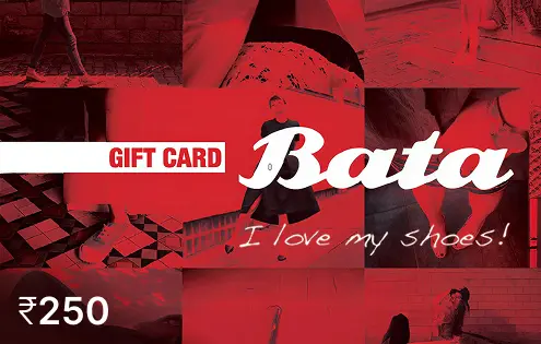 Bata Gift Card 250 INR Bata Gift Card 250 INR